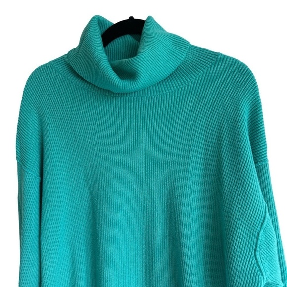 Free People Softly Structured Tunic Sweater in Oasis Blue, Size S - Picture 3 of 8